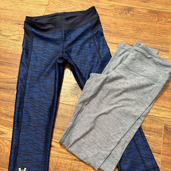 Workout Leggings (2) UA and Lulu - Picture 1 of 9